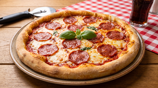 Pizza Peperoniwurst