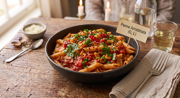 Penne Arrabbiata