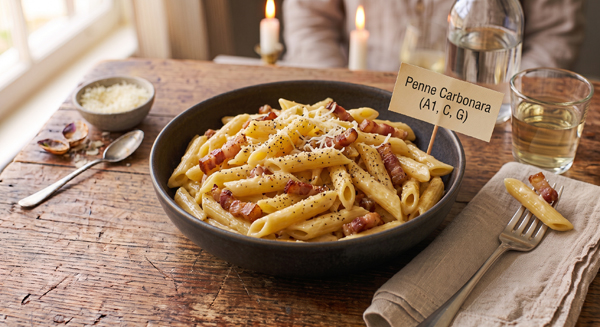 Penne Carbonara