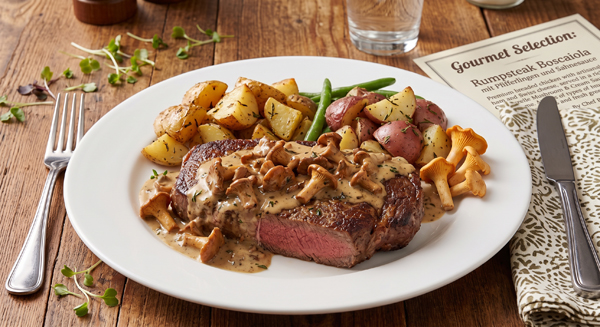 Rumpsteak Boscaiola