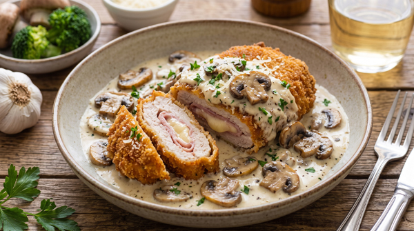 Cordon Bleu Funghi e Panna