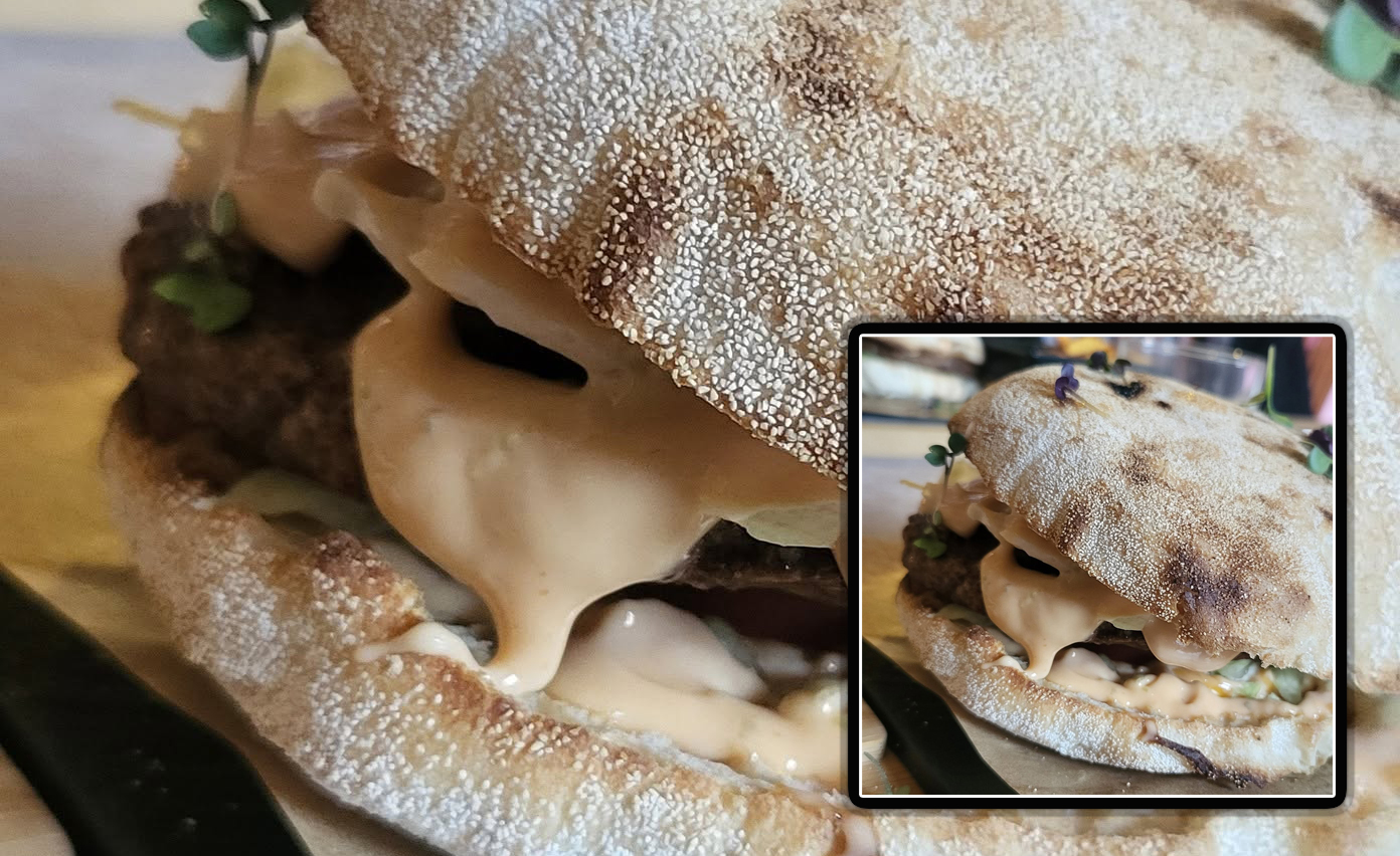 Neu auf der Karte: Unser Honig-Senf-Burger! 🍔✨